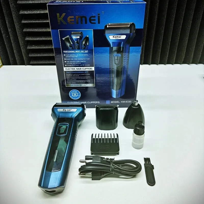 Kemei KM-6330: অল-ইন-ওয়ান ৩-ইন-১ - Image 7