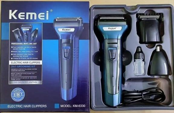 Kemei KM-6330: অল-ইন-ওয়ান ৩-ইন-১